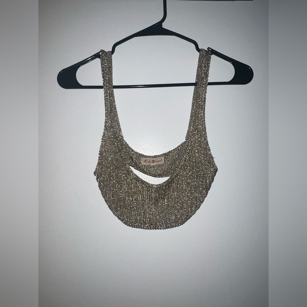 Lds Gold Bralette